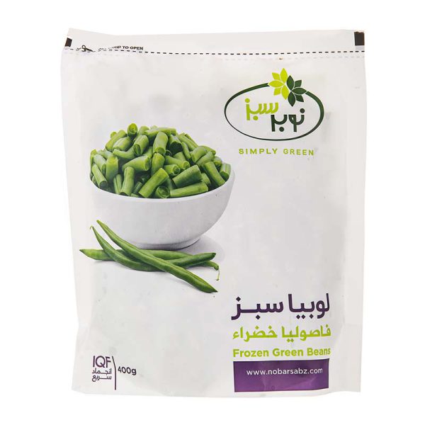 لوبیا سبز400g نوبر سبز