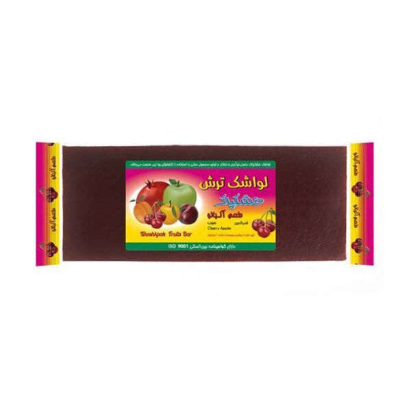 لواشک آلبالوئی90گرم سلفون خشکپاک