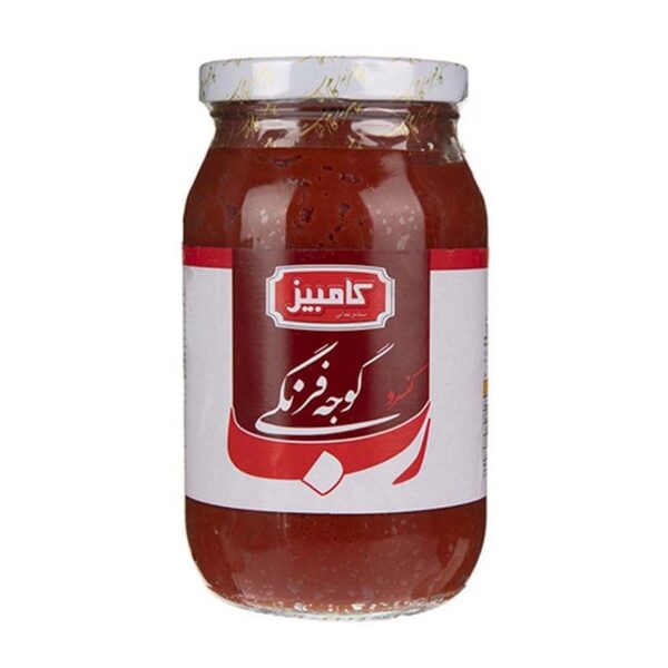 رب گوجه شیشه 500گ کامـــبیز