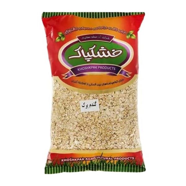 گندم پرک شده 300 گرم سلفون خشکپاک