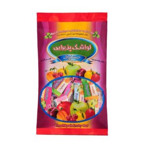 لواشک پذیرایی چند میوه 300 گرم سلفون