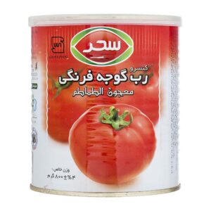 رب گوجه فرنگی قوطی ایزی اپن 800 گرمی سحر