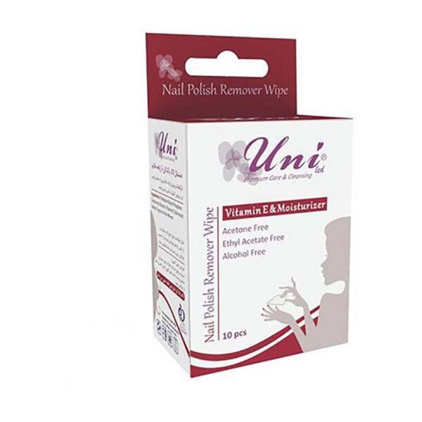 لاک پاک کن بدون استون و الکل 10برگی ساشه ای یونی لد