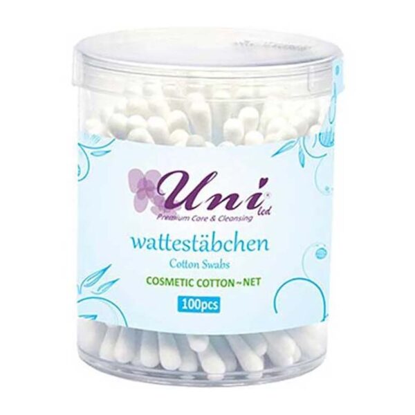 گوش پاک کن 100 عددی استوانه ای یونی لد گوش پاک کن 100 عددی استوانه ای یونی لد