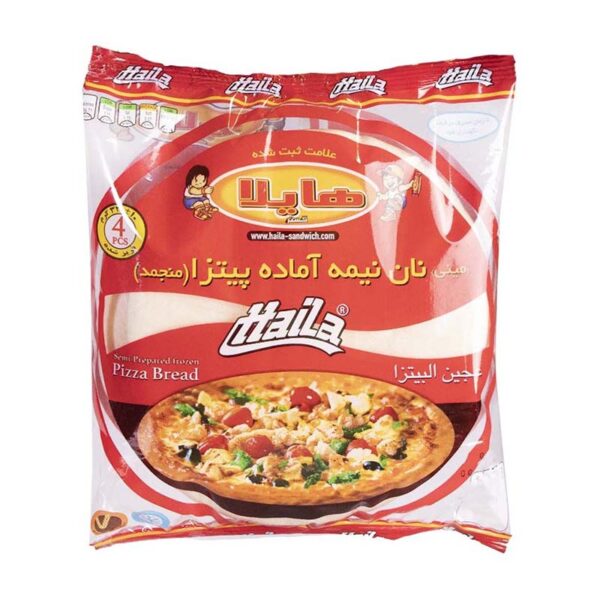 خمیر مینی پیتزا نیمه آماده 320گرم هایلا
