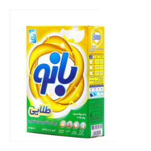پودر ماشینی طلایی آنزیم دار 500 گرمی بانو