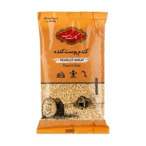 گندم پوست کنده 900 گرمی گلستان