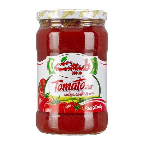 رب گوجه فرنگي 700 گرمي شيشه طبيعت