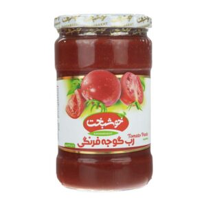 رب گوجه 690 شيشه اي خوشبخت