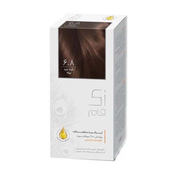 كيت رنگ موي زي فام شماره 6.8