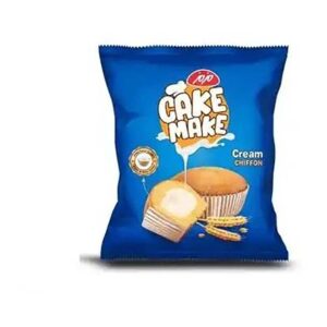 کيک شيفون ساده کرم خامه ميک 50 گرم مزمز