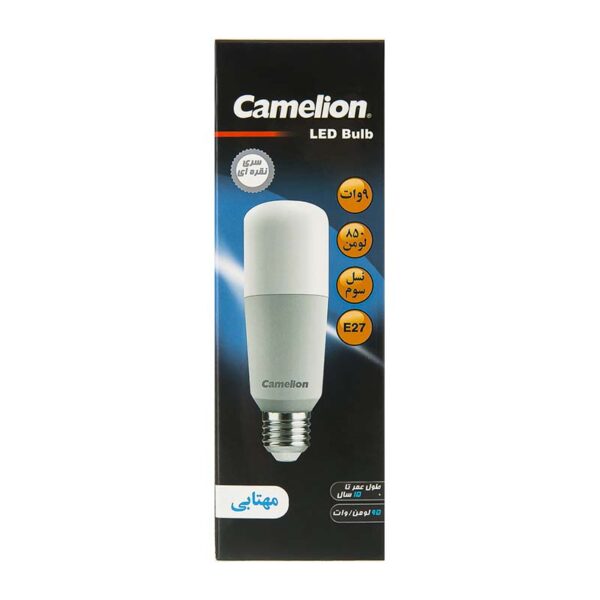 لامپ استوانه اي 9 وات مهتابي کمليون