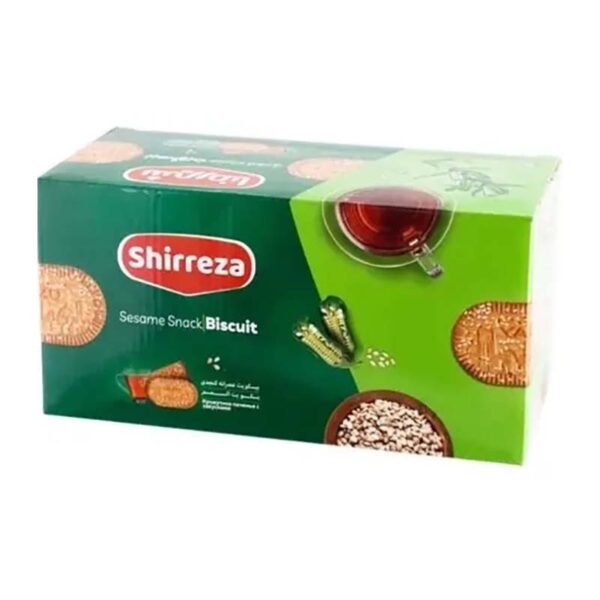 بيسكوييت عصرانه كنجدي 1100 گرمي شيررضا