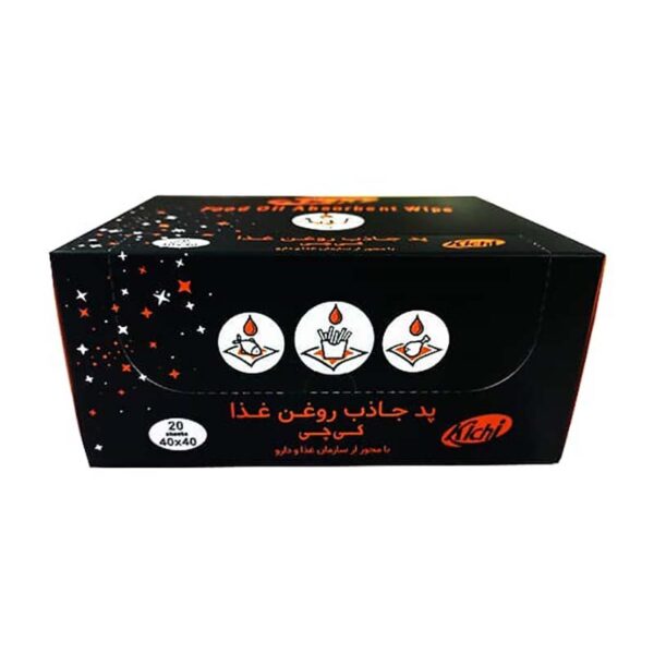 دستمال جاذب روغن جعبه اي 20 برگي کي چي