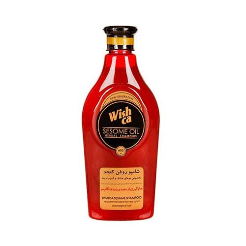 شامپو حاوي روغن کنجد 400گرم ويشکا شامپو حاوي روغن کنجد 400گرم ويشکا