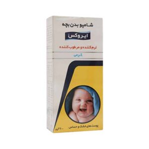 شامپو بدن کرمی اطفال 200 گرمی ایروکس