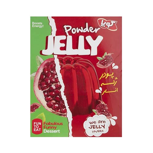 ژله انار جعبه ایی 100گرم کوپا ژله انار جعبه ایی 100گرم کوپا