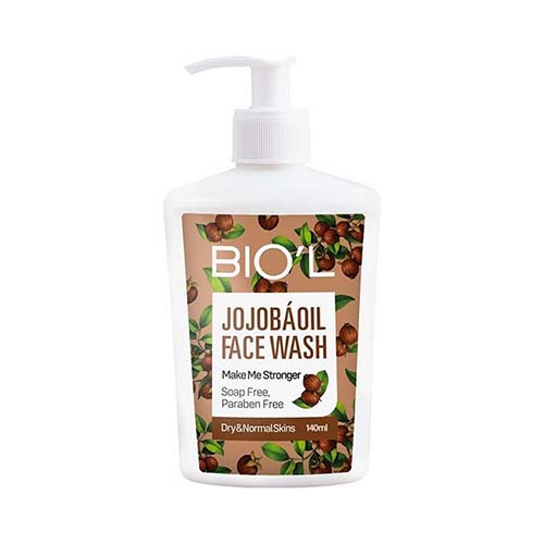 فيس واش پمپي كرمي پوست خشك و نرمال با روغن جوجوبا 140ميل بيول فيس واش پمپي كرمي پوست خشك و نرمال با روغن جوجوبا 140ميل بيول