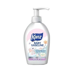 وازلین پمپی کودک حاوی روغن کالندولا و آرگان 200cc کنز