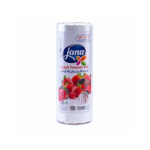 پاکت فريزر پرفراژدار سايز35*25 سلفوني 1 رولي ژانا