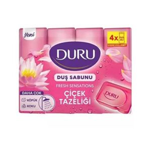 صابون حمام شفاف گل 600گرم دورو