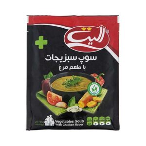 سوپ مرغ و سبزیجات 75گرم الیت پلاس