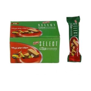 پک ویفر 12ع 35گ سلکت 7لایه فندقی کوپا