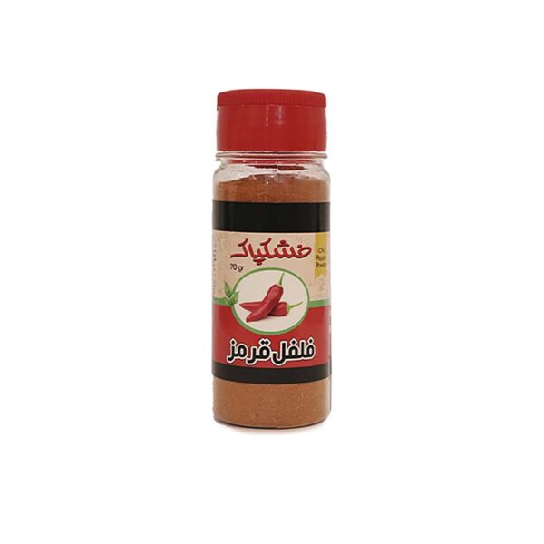 پودر فلفل قرمز 70 گرم ظرفی خشکپاک پودر فلفل قرمز 70 گرم ظرفی خشکپاک