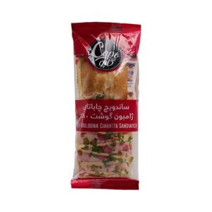 ساندویچ چاباتای 220گ ژامبون گوشت ۸۰٪ کاپو کاله