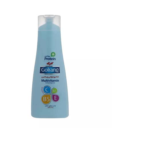 شامپو مولتی ویتامین + پروتئین موهای معمولی متمایل به چرب 900 گ گلرنگ