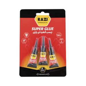 پک چسب قطره ای3عددی 1گرمی رازی