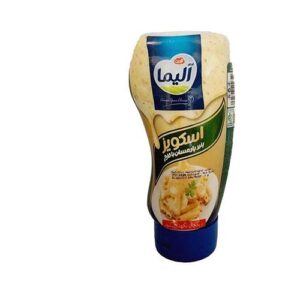 پنیر لبنه اسکویز پارمسان و قارچ 400گ آلیما