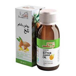 روغن بادام تلخ بهداشتی 60 میل جعبه ای نرمک