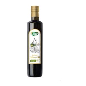 روغن مایع زیتون تصفیه شده 460م شیشه غنچه پلاس