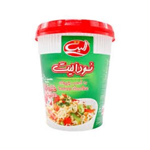 نودل سبزیجات لیوانی 65گرمی آماده لذیذ