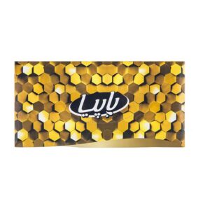 دستمال کاغذی 3لایه 100 برگ طلایی ( طرح ویژه) پاپیا