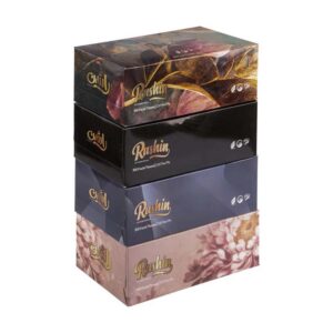 دستمال 300برگ جعبه ای راشین