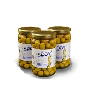زیتون شور ممتازبا هسته معمولی 680 گرم +ADDY