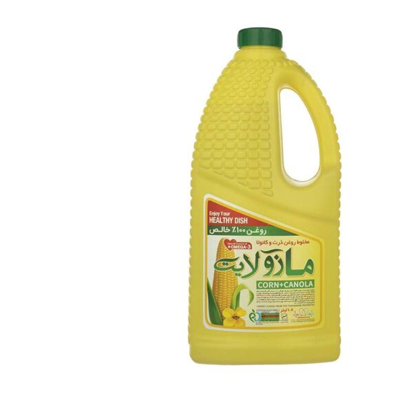 روغن ذرت و کانولا 1.8لیتر مازولایت