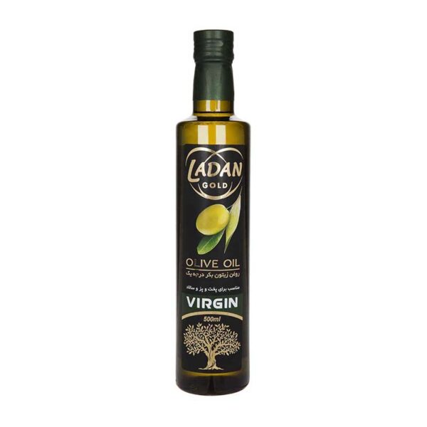 روغن زیتون بکر 500 میلی لیتر طلایی لادن