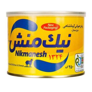 روغن کرمانشاهی ممتاز 450gکلید دار نیک منش