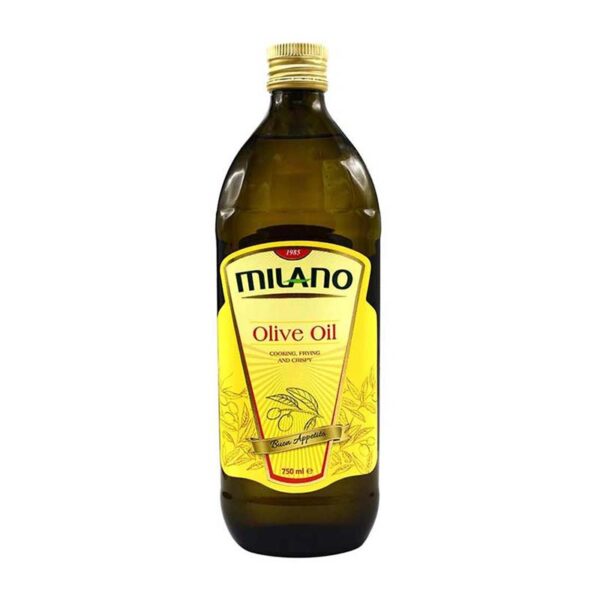 روغن زيتون سرخ کردني (بي بو) 750سي سي milano
