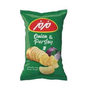 چیپس پیاز و جعفری 50g مزمز