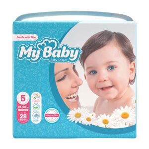 پوشک بچه عصاره بابونه سایز 5 اکو 28ع مای بیبی