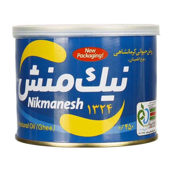 روغن کرمانشاهی اطمینان 450gکلید دار نیک منش