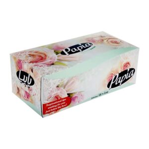دستمال کاغذی 2 لایه 150 برگ پاپیا