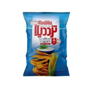 چیپس ذرت باطعم ماست و موسیر 100گرم ترددیلا
