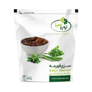 سبزی قورمه400g نوبر سبز