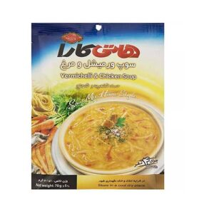 سوپ مرغ و ورمیشل 70g هاتی کارا