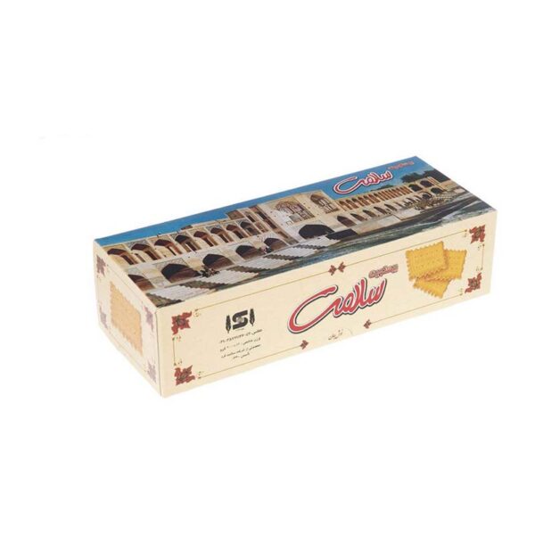 بيسکويت نارگيلي 400 گرم جعبه اي سلامت